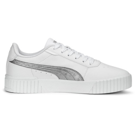 Damenschuhe Puma Carina 2.0 Space Metallics weiß/grau white