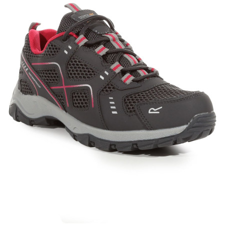 Damenschuhe Regatta Lady Vendeavour schwarz/rot Granit/PnkPo