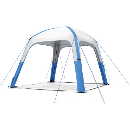 Strandzelt Brunner Aquamar 250 Auto Up weiß/blau