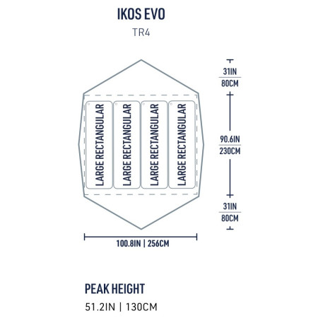 Zelt Sea to Summit Ikos Evo Tent TR4