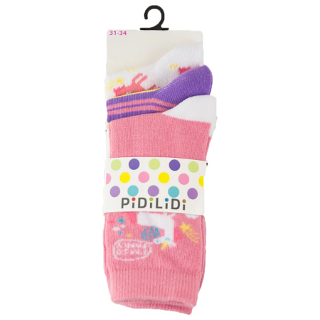 Kindersocken Pidilidi 3pack PD0127-01