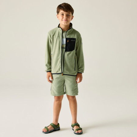 Kinder-Sweatshirt Regatta Junior Frankie F/Z Light Sage