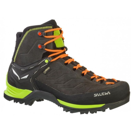 Herrenschuhe Salewa MS MTN Trainer MID GTX schwarz/grün Black/SulphurSpring