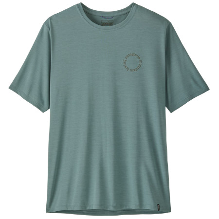 Herren-T-Shirt Patagonia Men's Capilene Cool Daily Shirt - Spoke Stencil blau Blue Sage - Light Blue Sage X-Dye