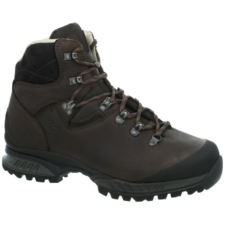 Damenschuhe Hanwag Lhasa II Wide Lady dunkelbraun Chestnut/Asphalt