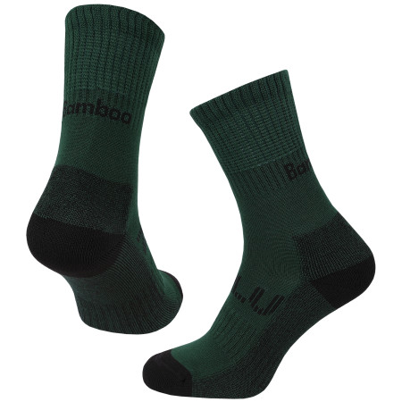 Socken Zulu Bambus Trek M dunkelgrün dark green