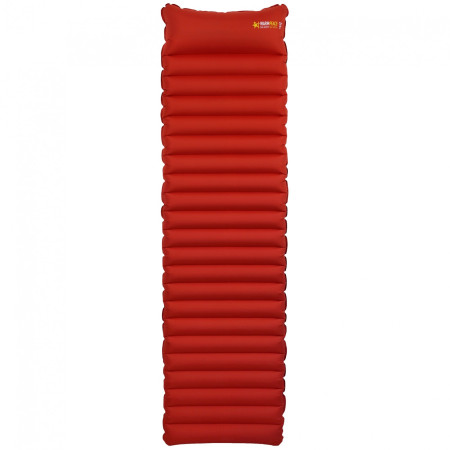 Aufblasbare Isomatte Warmpeace Stratus Lite Regular Wide rot brick/grey
