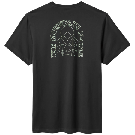 Damen-T-Shirt Rab Stance Cirque Tee schwarz