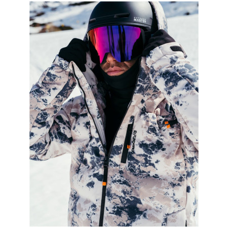 Herrenjacke Fundango Portage Padded Jacket hellgrau birch