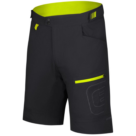 Herren-Radhose Etape Freedom 3.0 schwarz/gelb černá/limeta