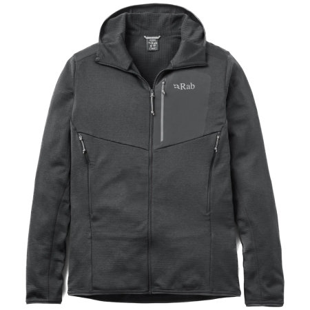 Herren-Sweatshirt Rab Ascendor Hoody schwarz