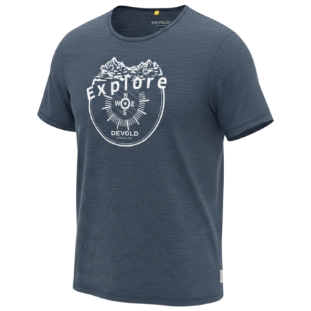 Herren-T-Shirt Devold Active Explore Tee Man