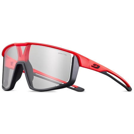 Sonnenbrille Julbo Fury Ra Pf rot TranslBlack/Black