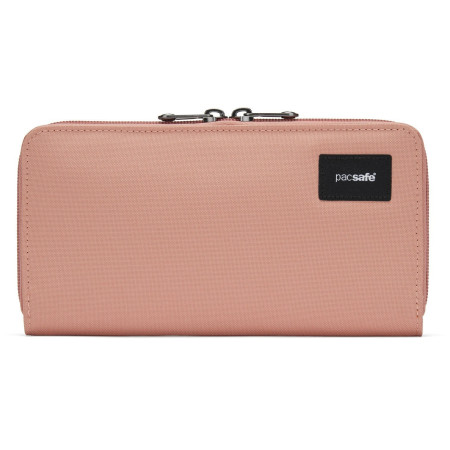 Geldbeutel Pacsafe RFIDsafe Continental Wallet rosa rose