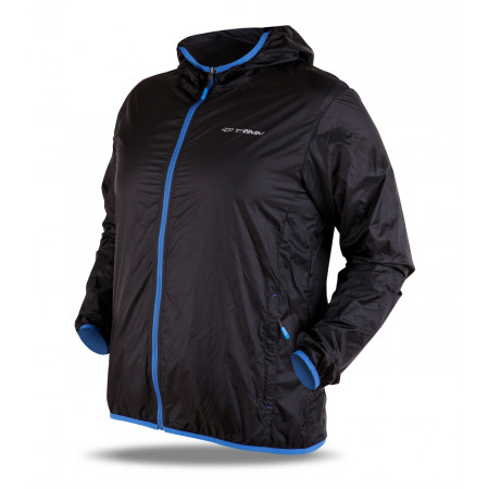 Herrenjacke Trimm Techno schwarz/blau Black/ Jeans Blue