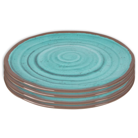 Teller-Set Bo-Camp Breakfast plate Halo 4 ks