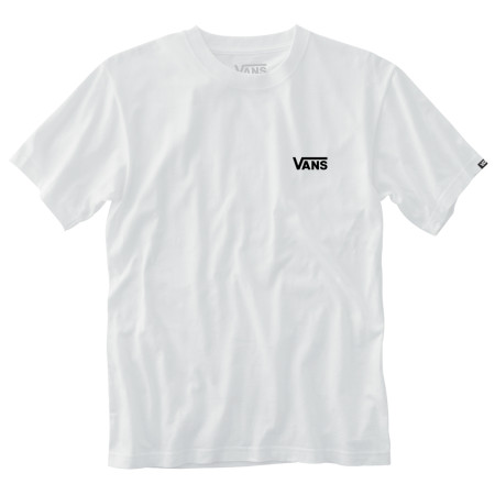 Herren-T-Shirt Vans MN Left Chest Logo Tee weiß White/Black