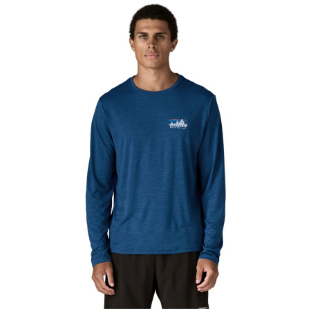 Herren-T-Shirt Patagonia M's L/S Cap Cool Daily Shirt - '73 Skyline
