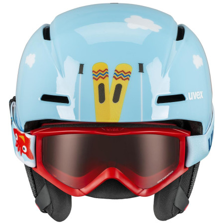 Set Helm und Brille Uvex Viti set 2023