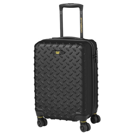 Koffer auf Rollen Caterpillar Industrial Plate S schwarz Black