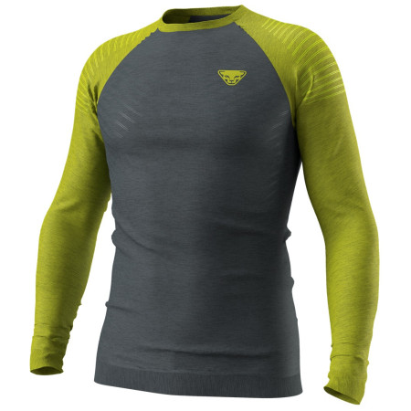 Herren-Funktionsshirt Dynafit Tour Light Merino M L/S Tee grün/schwarz 2881 - golden lime/0720