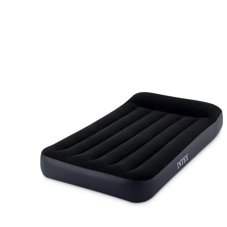 Aufblasbares Bett Intex Twin Pillow Rest Classic dunkelblau