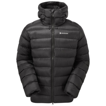 Herren-Daunenjacke Montane Men'S Anti-Freeze Xt Hoodie schwarz Black
