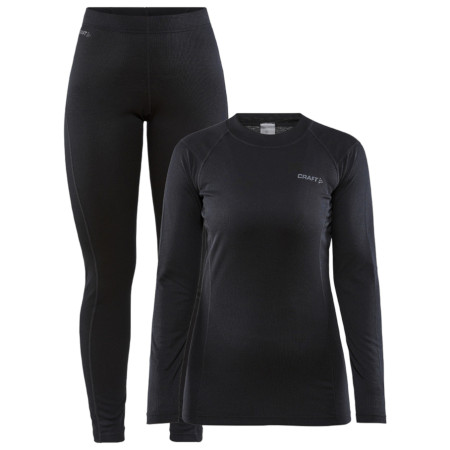 Damenset Craft Core Warm Baselayer schwarz Black