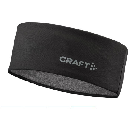 Stirnband Craft ADV Windblock Fleece schwarz Black