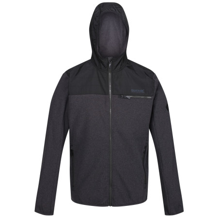 Herrenjacke Regatta Upham Hybrid schwarz Black/Black