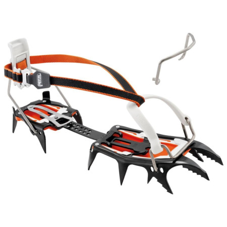 Steigeisen Petzl Sarken LLU schwarz/orange