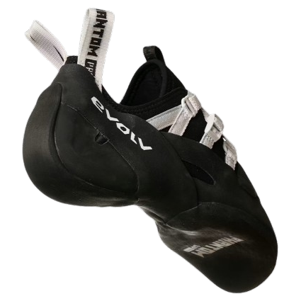 Kletterschuhe Evolv Phantom Pro Lv schwarz/weiß WHITE / BLACK