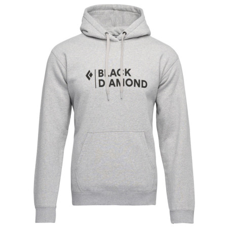Herren-Sweatshirt Black Diamond M Mini Stacked Po Hoody grau Nickel Heather (1014)