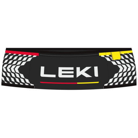 Gürtel für Stöcke Leki Trail Running Pole Belt schwarz black-white