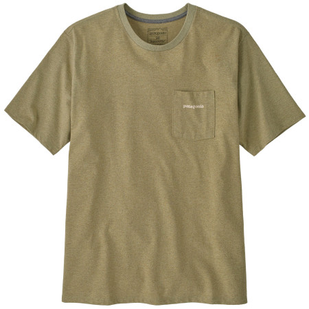 Herren-T-Shirt Patagonia Men's Boardshort Logo Pocket Responsibili-Tee grün Gumtree Green