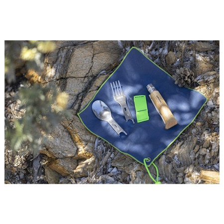 Besteck Opinel Picnic Plus mit Gabel/Löffel/Serviette
