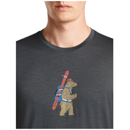 Herren T-Shirt Icebreaker Men Merino 150 Tech Lite Bear Tour