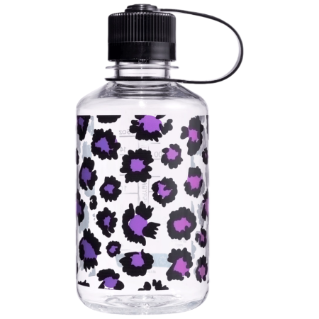 Flasche Nalgene Narrow Mouth Animal Print 500 ml mix1 Clear Rainbow Cheetah