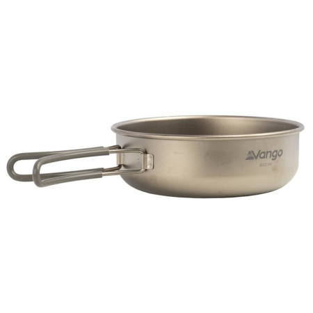 Schüssel Vango Titanium Bowl 600ml silber Titanium
