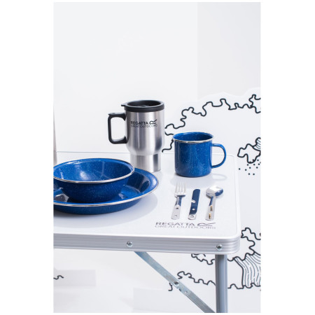 Campingtisch Regatta Matano SmallTable silber Silver