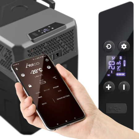 Kompressor-Kühlschrank Yolco BCX40