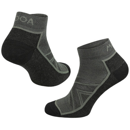 Socken MOOA Merino Adventure Low grün Green