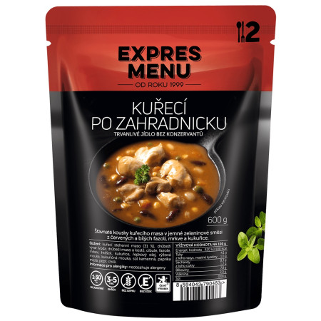 Fertigessen Expres menu Gartenhuhn 600g