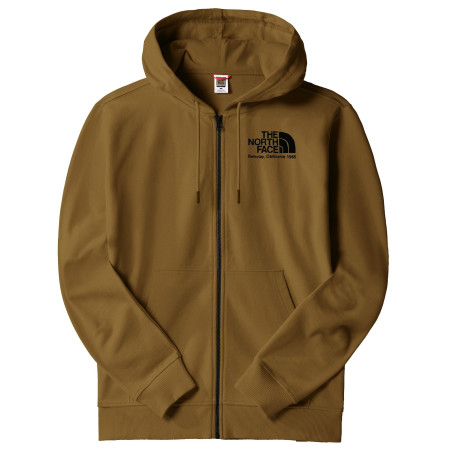 Herren-Sweatshirt The North Face Berkeley California Fz Hoodie grün MILITARY OLIVE