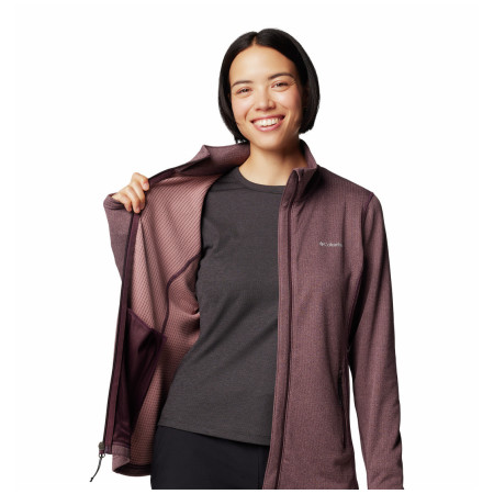 Damen-Sweatshirt Columbia W Park View Grid Fleece Full Zip