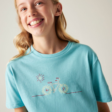 Kinder-T-Shirt Dare 2b Trailbazer III Tee Nordic Blue