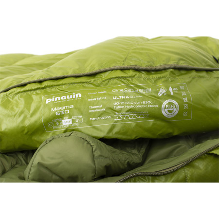 Daunenschlafsack Pinguin Magma 1000 175 cm