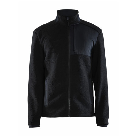 Herren-Sweatshirt Craft ADV Explore Pile Fleece schwarz Black