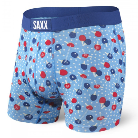 Boxershorts Saxx Vibe Boxer Brief hellblau BluePingPong