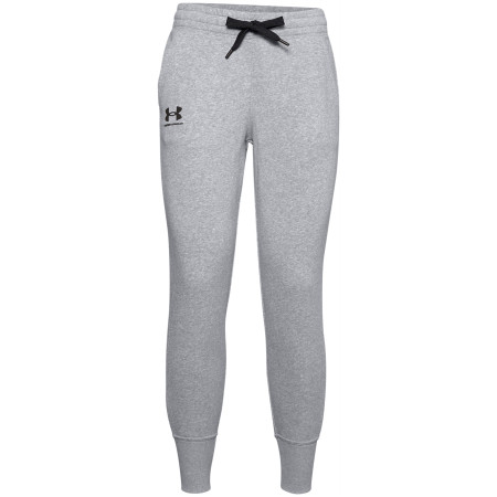 Damen-Jogginghosen Under Armour Rival Fleece Joggers grau Steel Medium Heather / Black / Black